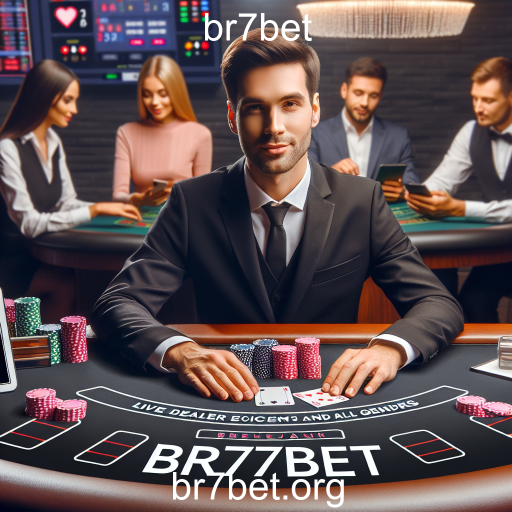 Experiência Imersiva do Cassino Ao Vivo no br7bet